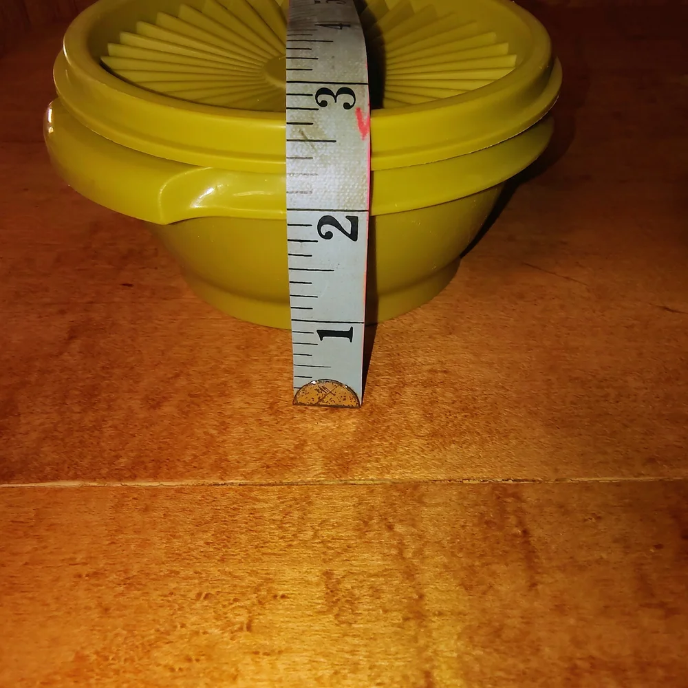 Vintage Tupperware,2 Avocado Green,Kitchen Storage Bowls